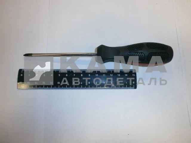 отвертка крестовая, Anti-Slip, Ph1 х 100 мм, CrV, двухкомп. рукоятка// (11775/АТ52408)