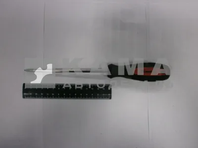 отвертка крестовая, Anti-Slip, Ph1 х 150 мм, CrV, двухкомп. рукоятка/(11776/АТ52409)