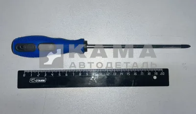 отвертка крестовая, Anti-Slip, Ph2 х 150 мм, CrV, двухкомп. рукоятка (11780/651215)