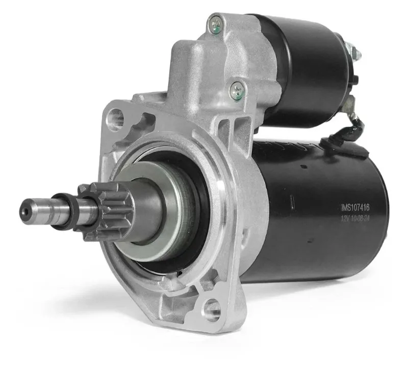 Стартер, 12V, 1.1kw, 10-зуб, Iskramotor IMS107416 для VAG, замена 0001107022, 02A911023TV, 02A911023F, 02A911023FX, 02A911023T, 02A911023TX