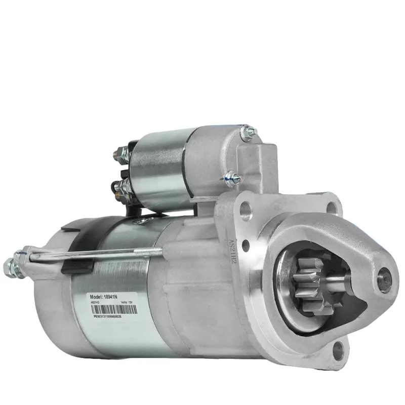 Стартер, 12V, 3.0kW, WAI 18941N для Perkins 1104D-44T, JCB, Massey Fergusson, Valtra. (Искра АЕ: IMS548942)