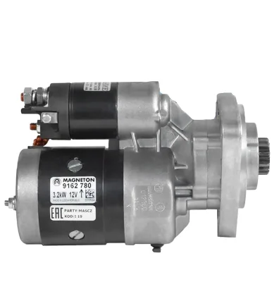Стартер, 12V, 3.2kW, 10-зуб, Magneton 9162780 для МТЗ, ММЗ Д-240, Д-245, Д-242, Д-243, ВТЗ Д-120, Д-130, Д-144, Д-51 (Искра АЕ: IMS517172)