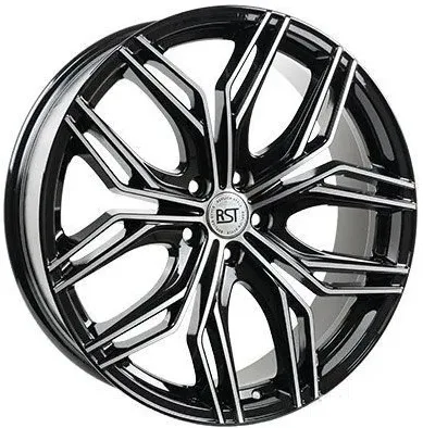 диск колеса Tech Line 205 8.5x20 5/114.3 ET42 d67.1 BD (черный, фреза серебро)