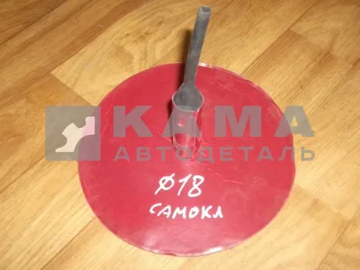 заплатка шины Д 18 самоклеющ. зеленый/красный (резиновый грибок большой)
