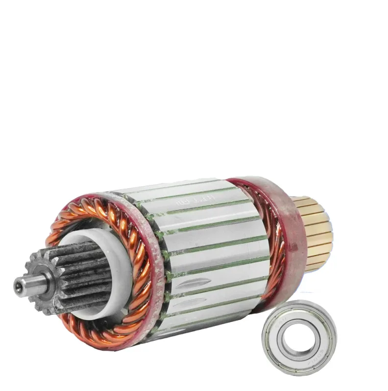 Якорь стартера, ротор MAHLE MSX1247 16.908.993 для КамАЗ, БЗКТ, Волжанин, КРаЗ, МАЗ, МЗКТ, Неман, Промтрактор, Ростсельмаш, Урал, ХТЗ, ЧТЗ, ЯМЗ, 24V (Искра АЕ: IMSS308993)