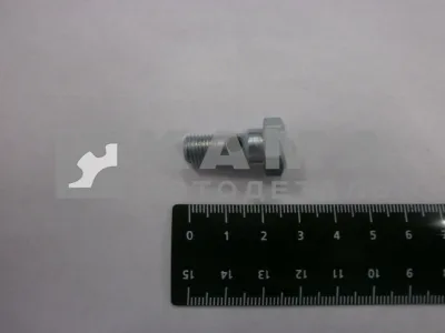 штуцер-болт М8х1-21 обратки форсунки (С ВЫСТУПОМ) 740.70-1104368-10 (common rail)