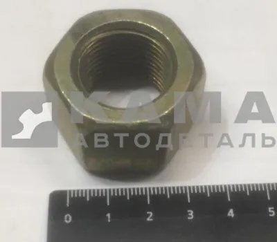 гайка стремянки М24х2!!! (передняя 6520/МАЗ) 374650 (ключ 36) Н25