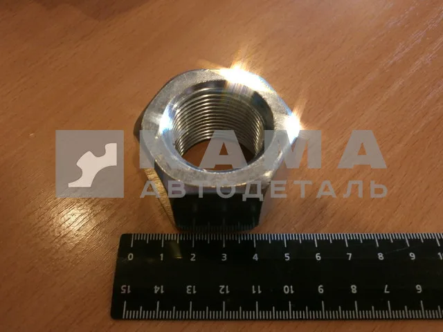 гайка стремянки М30х2 (ключ 46. задняя 6520, МАЗ) (п101) (внутренний Д 27,5 ) Н30