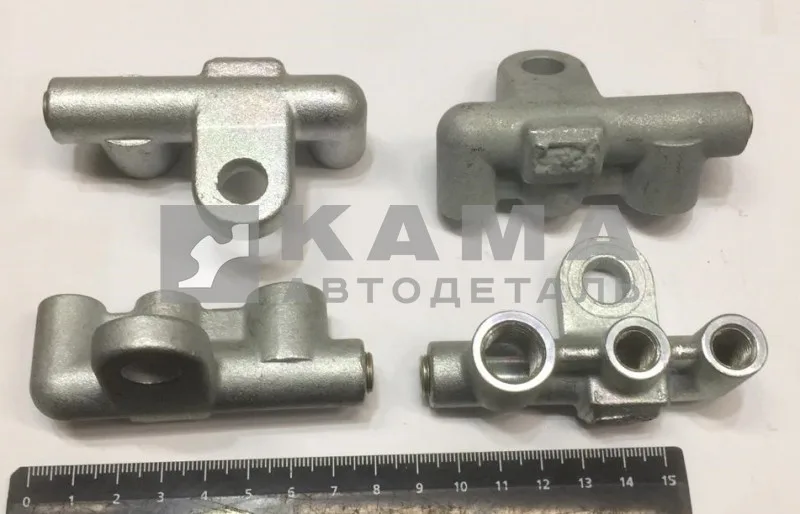 тройник трубок обратки Е4 (ДВС КАМАЗ-Common Rail) 740.70-1104350*