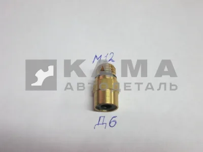 фитинг Металл. Прямой М12хД6 (45104350610590 / DS6510 6-M12х1,5-S)(Ю14)