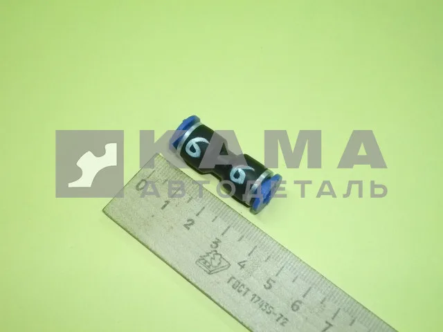 фитинг Пластмасс. Прямой Д 6 (м03106/144.130)