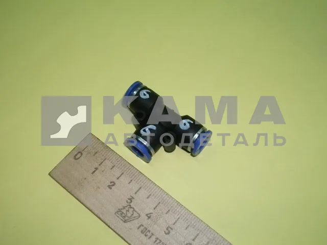 фитинг Пластмасс. Тройник Д 6