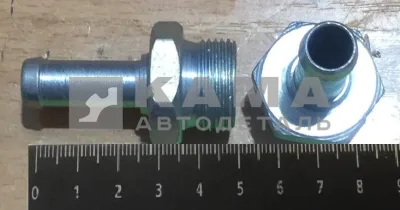 штуцер "ерш" на шланг Д12, резьба М22х1,5 (на "ПАЛМ")(У151)