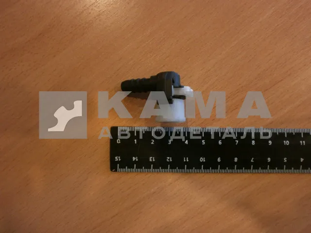 штуцер топливной трубки Е-4 Д8 "УГЛОВОЙ" трубки Д 10 (8х10) ("быстросъем")