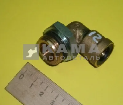фитинг Металл. Угловой М22хД12 (РДВ) (45104350604390 / D6502 12-M22х1,5-S) 144.117