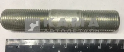 шпилька М18х60 (общ.95мм) кронштейна верх. реак. штанг 853325 (завод)