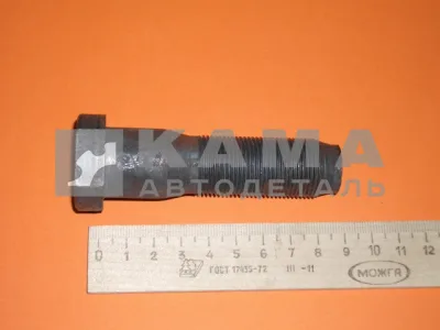 шпилька колеса М22х 85 Черная БЕЗ шлицов (передняя 53205-3103071) завод (п27)(У76) 356-7199120