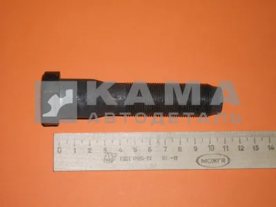 шпилька колеса М22х105 Черная БЕЗ шлицов 6520-3104071(ЗАВОД) (п32)(У72) 356-7199130-009