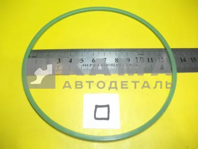 кольцо резиновое Помпы бОльшое Д-130 ЗЕЛЕНОЕ квадр. 740.1307075-01 ЗАВОД Строймаш (РТИ)