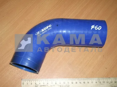патрубок радиатора 010 - 65115 СИЛИКОН (угловой Д60, верхний) 65115-1303010 (РТИ)