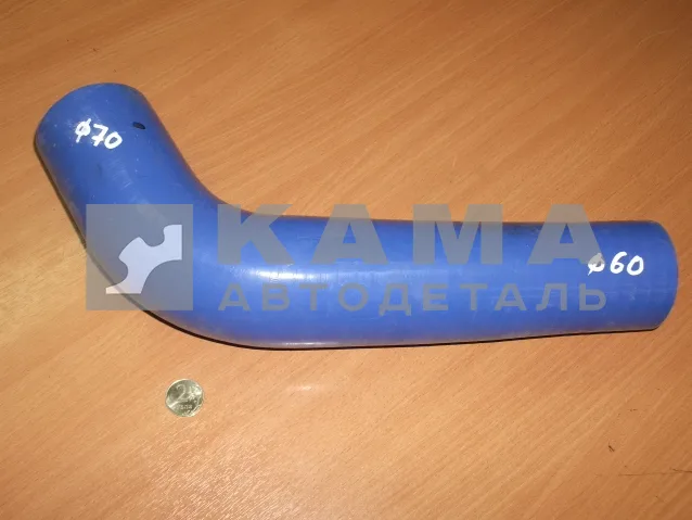 патрубок радиатора 026-6520 СИЛИКОН "СИЛКО или др." нижн.(переменный Д60х70) 6520-1303026 (РТИ)