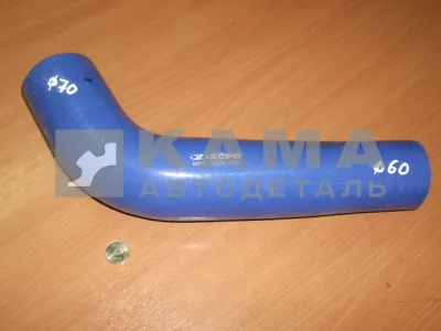 патрубок радиатора 026-6520 СИЛИКОН "ХОРС" нижн.(переменный диаметр Д60х70) 6520-1303026 (РТИ)