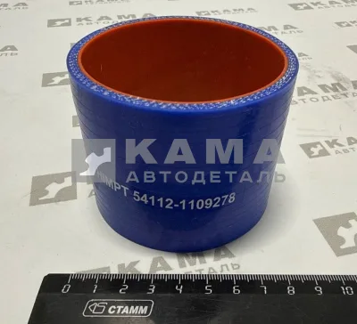 патрубок ТКР прямой 54112-1109278 (Д70, L=65-70мм) (РТИ)