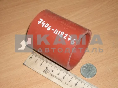 патрубок ТКР СИЛИКОН красный/синий (большой) 7406.1118276 (Д50, L70) (РТИ)