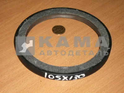 сальник 105х130х11.2 ("войлок"- импорт CKT 412371) коленвала 7405.1005160 (зад.маховик 2-х диск.сц)