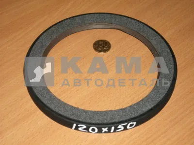 сальник 120х150х12 ("войлок"- импорт СKT) коленвала ЕВРО (1диск.сцепл.) 7406.1005160 (412372)