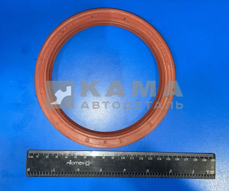сальник 120х150х12 (красный) коленвала ЕВРО (1диск.сцепл.) 7406.1005160