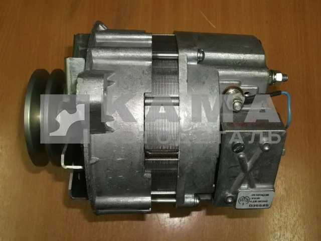 генератор 1322.3771 (клиновой ремень, аналог Г-273, малый) 28V-50А "ПрамоELTRA"