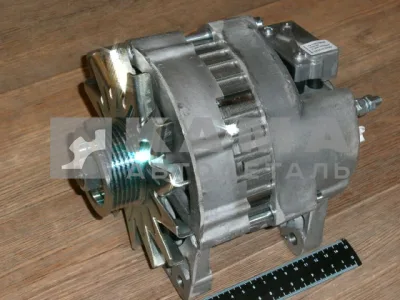генератор 3142.3771"большой"(6-ти руч.шкив) 28V-90А."ПРАМОELTRA" (ан. 4001.3771/3122.3771/6582.3701)