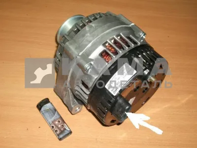 генератор 4542.3771 (6-ти руч.шкив, ЕвроФИШКА!!! ) 28V-80А "Прамо"(ан. 0 124 555 052/ 7762-08)