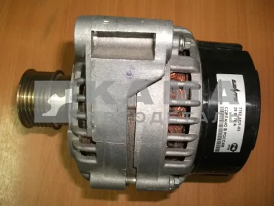 генератор 7762.3701-10(-03) (6-ти руч.шкив уменьшен.(50мм) диаметра) 28V-80А (76А) "КЗАТЭ"