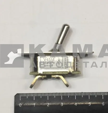 тумблер 2х позиционный В-45М (ан. 4602.3710) КЭП
