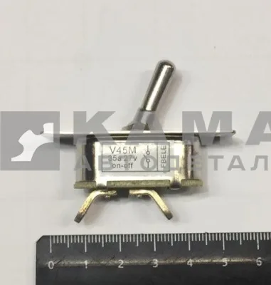 тумблер 2х позиционный В-45М (ан. 4602.3710) КЭП