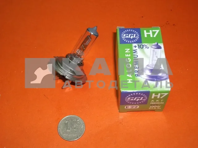 лампа фарная Н7 24х100 галог (Брест/Маяк) PX26D