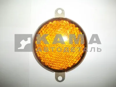 катафот круглый желтый ФП-316-01