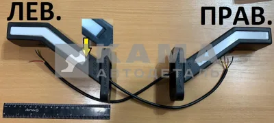 фонарь габаритный ФГ-50-02RM-LED (РОГА) ПРАВЫЙ (неоновый, с мигающим поворотом)