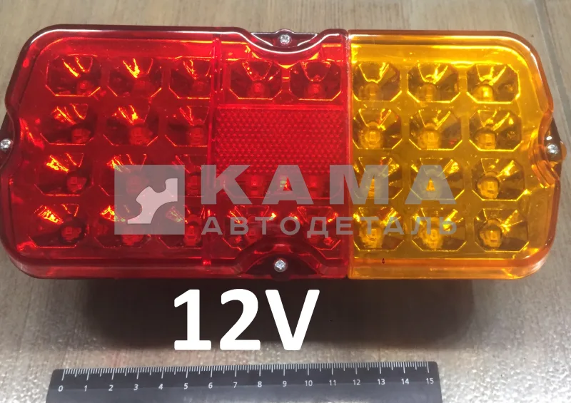 фонарь задний 4310 ФП-132 на светодиодах 12V (не тонированный)