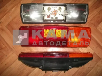 фонарь задний КамАЗ правый ("ЗАВОД", БЕЗ подсветки) 354.3716 (9802.3716)