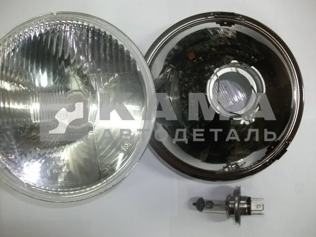 оптика фары галогеновая БЕЗ подсветки 62.3711200-09