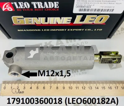 цилиндр блокировки МОД/МКД LEO600182A (179100360018) Шакман/Хово
