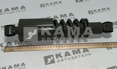 амортизатор под кабину Задний WG1642440088 (L=400, ухо/ухо+пружина) (ан. LEO300037A) Хово/Ситрак