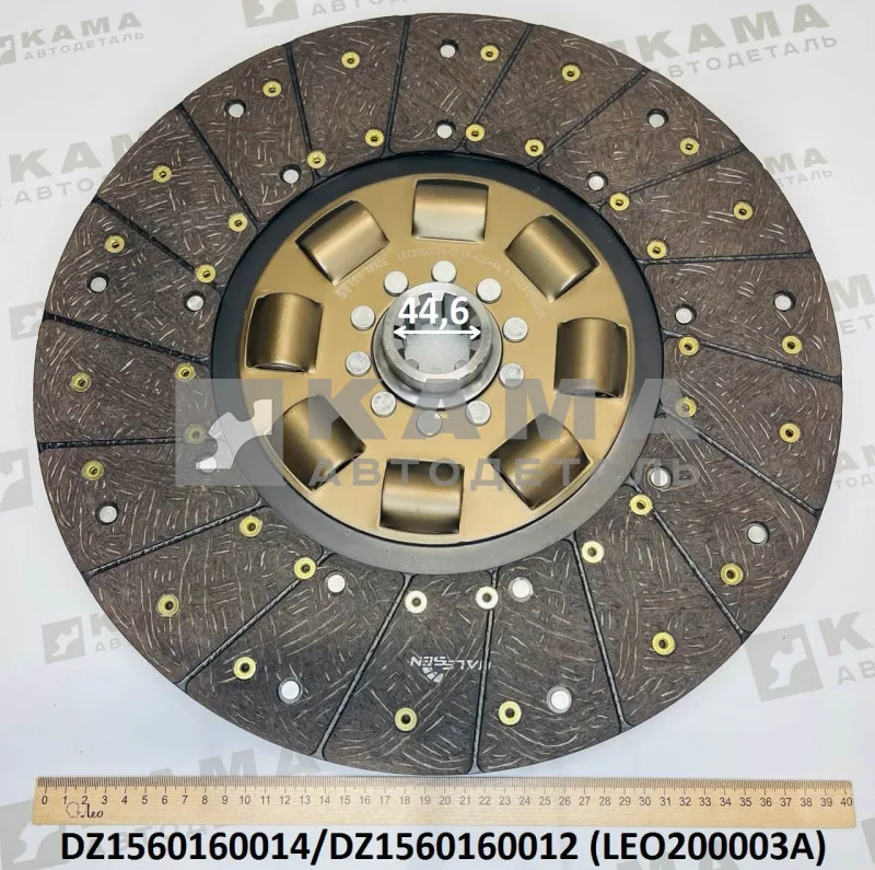 диск сцепления D430 (d=44,6; Z=10) LEO200003A (DZ1560160014) Шакман и др.