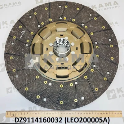 диск сцепления D430 (d=54,8; Z=10) LEO200005A (DZ9114160032) Шакман