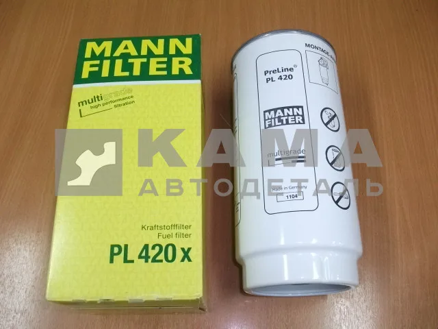 элемент Топл. ФГОТ Евро PL-420 (MANN FILTER) Оригинал (UFI-2402800) 6660659520