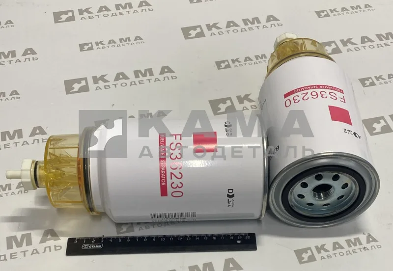 элемент КАММИНС топл FS-36230 ЭКОНОМ (с отстойником, ФГОТ с сливом) 5300516