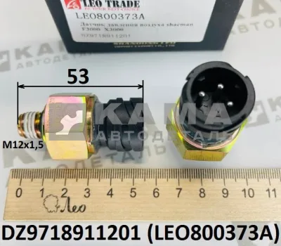 датчик давления Воздуха LEO800373A (М12х1,5; L=53; 3 конт) (DZ97189711201) Шакман